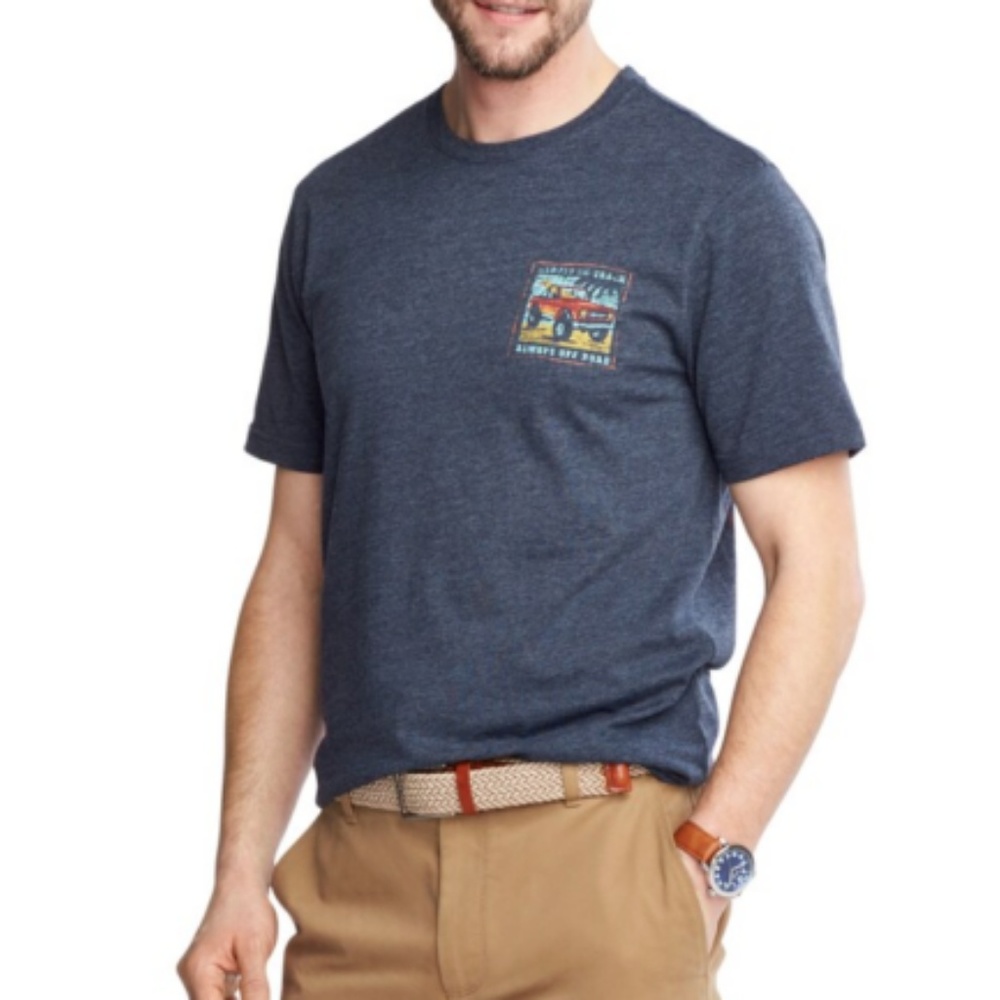 NWT Men's G.H. Bass Off Road Graphic T-Shirt